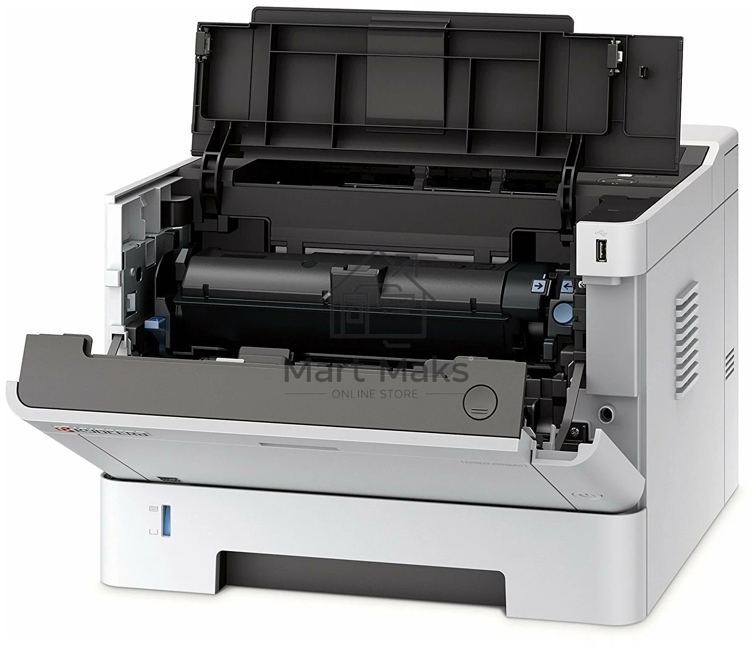 Принтер лазерный Kyocera Ecosys P2235dn (1102RV3NL0), A4, ч/б, печ. до 35 стр/мин., 1200 x 1200 dpi, USB, RJ-45