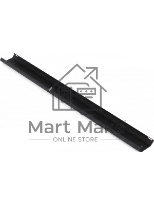 Кабельный органайзер горизонтальный NTSS NTSS-HORGС-1U-(72)-BL односторонний пальцы 1U шир.:19