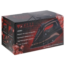 Утюг Kelli KL-1645 черный/коричневый
