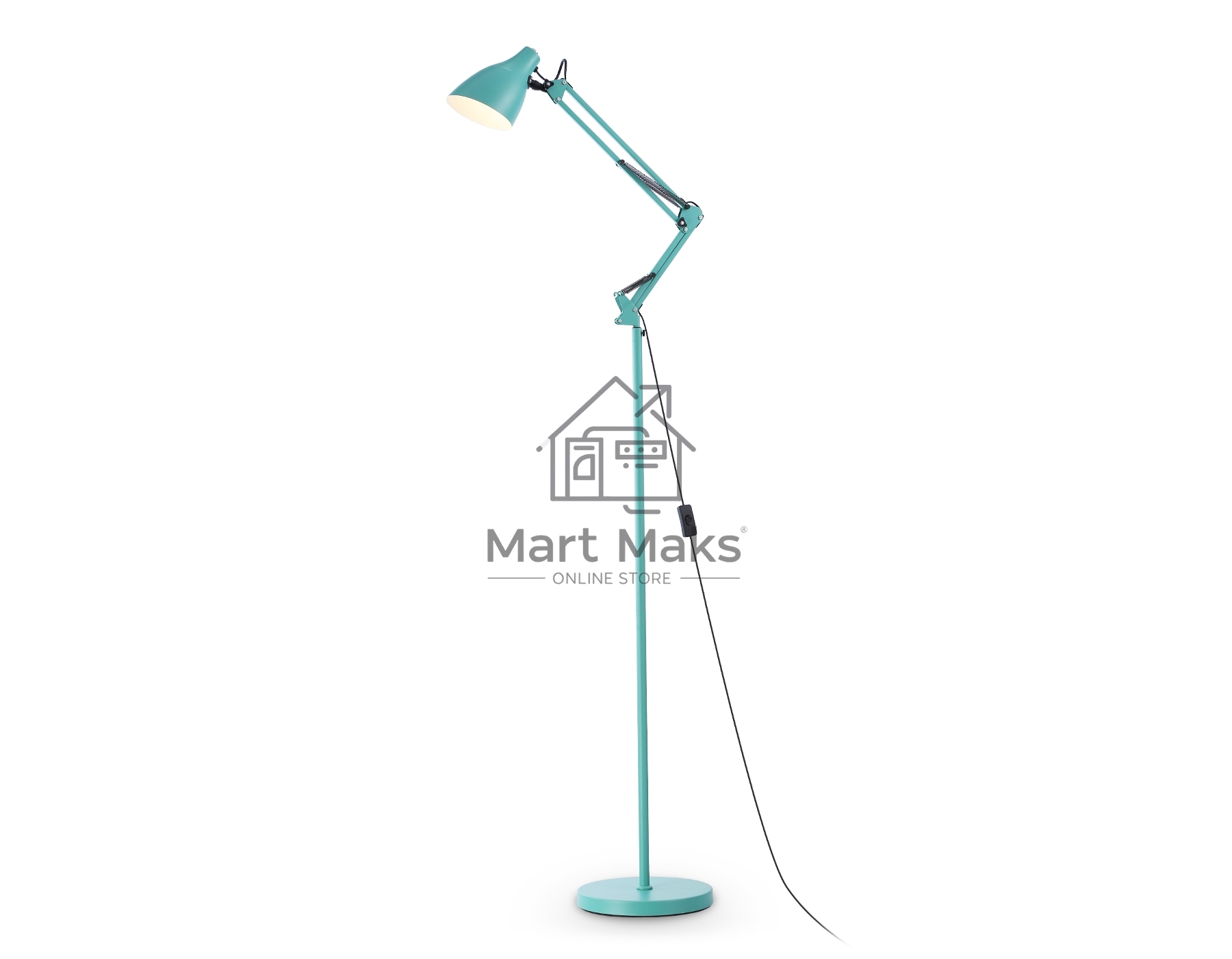 Светильник Ambrella light TR97649 GN зеленый E27 max 40W D120*1750