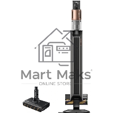 Пылесос вертикальный Dreame Cordless Vacuum Cleaner Z20AquaCycle Station черный/золотистый, питание от аккумулятора, 250 Вт, уборка влажная/сухая, пылесборник 0.6 л