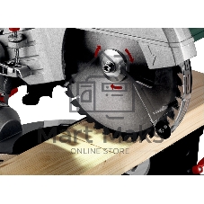 Торцовочная пила Metabo KS 216 M Set 1100Вт 5000об/мин d=216мм