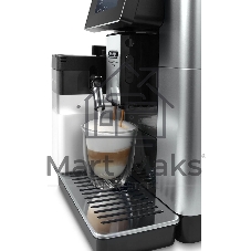 Кофемашина автоматическая DeLonghi ECAM610.55.SB черный/серебристый, исп. кофе - молотый/зерновой, 2.2 л, 1450 Вт, 19 Бар