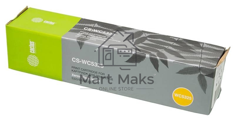 Картридж лазерный Cactus CS-WC5325 (006R01160) черный (30000 стр.) для Xerox WorkCentre 5325/5330/5335