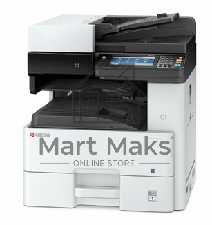 МФУ лазерный Kyocera Ecosys M4132idn (1102P13NL0), A3, ч/б, печ. до 32 стр/мин. (А4) до 17 стр/мин. (А3), скан. до 50 стр/мин., 1200 x 1200 dpi (печать) 600x600dpi (скан.), USB, RJ-45, NFC, Air Print, Mopria