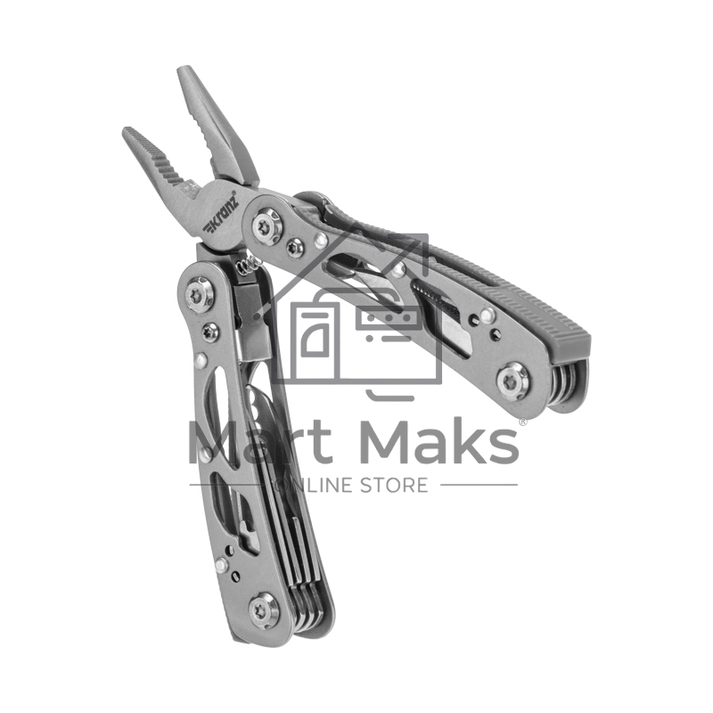 Мультитул KRANZ KR-12-4902-2 10 функций, 113мм
