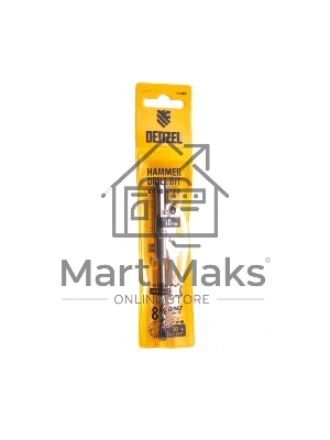 Бур по бетону Denzel двойная спираль, Cobalt W-tip, 6x110 мм, SDS PLUS