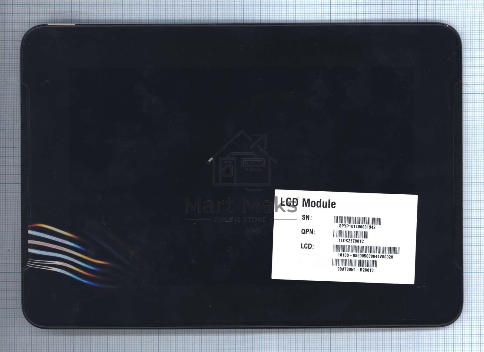 Модуль (матрица + тачскрин) для Asus PadFone S (PF500KL) Station черный с рамкой