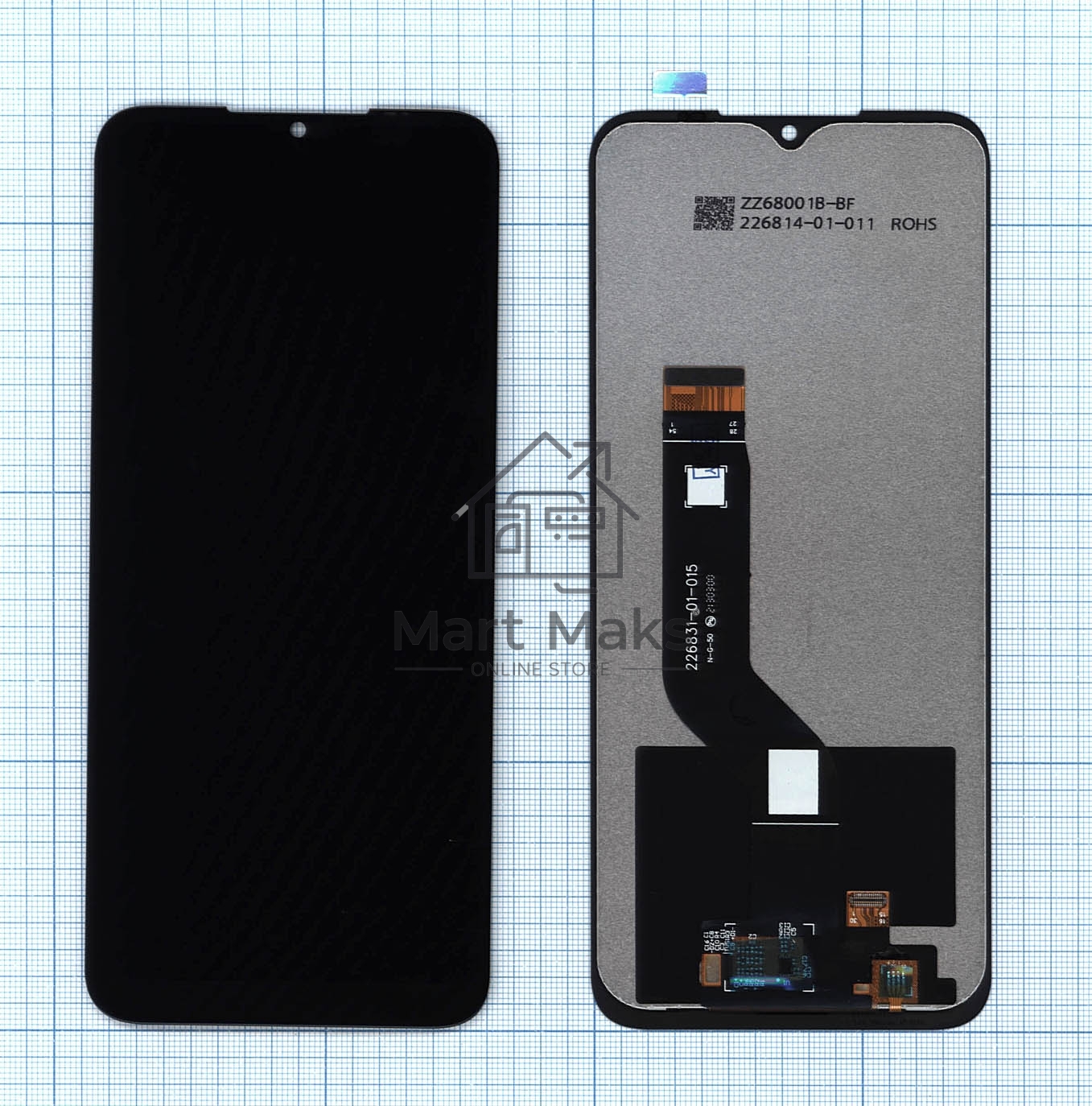 Дисплей для Nokia G50 черный