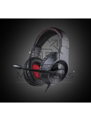 Гарнитура Redragon Pelias чёрный, проводная, 2 x mini jack 3.5 мм, подсветка