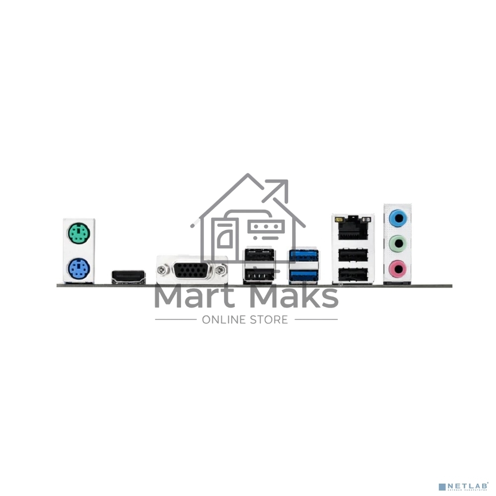 Материнская плата Maxsun Challenger H510M-R, LGA 1200, Intel H510, 2xDDR4, 4xSATA, 1xM.2, 1xPCIe 4.0 x16, 1xPCIe 3.0 x1, 1xHDMI, 1xVGA, 1x 1Gb LAN, 2xUSB-A 3.2 Gen 1, 4xUSB-A 2.0, 3x3.5 мм, 5.1, M-ATX