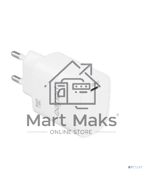 Сетевое зарядное устройство PERFEO с разъемом USB, QC3.0, 18W, белый (I4659)