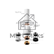 Корпус светильника C7402 SBK черный песок D70*H60mm MR16 GU5.3