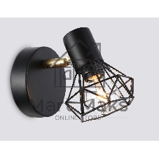 Светильник Ambrella light TR8655 BK/GD черный/золото E14 max 60W 170*100*140