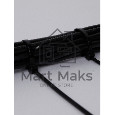Хомут кабельный 4.8х300 нейл. черный (уп. 100 шт) IEK UHH32-D048-300-100