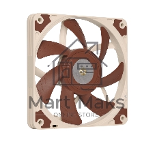 Вентилятор для корпуса 1 Ватт/ Noctua Case 120 (120x120x15, 1400-1850 об/мин, 23.9dBA, 4pin PWM)