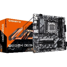 Материнская плата Gigabyte B850M DS3H, AM5, AMD B850, 4xDDR5, 4xSATA, 2xM.2, 1xPCIe 5.0 x16, 1xPCIe 3.0 x4, HDMI, 2xDisplayPort, 1x2.5Gb LAN, USB Type-C, 3x3.5 мм, 7.1, microATX