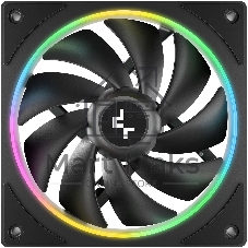 Вентилятор для корпуса Deepcool FL12 SE ARGb 120х120x25 черный 4-pin 28.67дБ (упак.:1шт) (R-FL12SE-BKAPN1-G) Ret