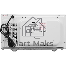 Микроволновая печь BBK 25MWS-970T/WB белый, 25 л, 900 Вт, переключатели - кнопки, поворотный механизм