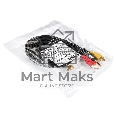 Кабель аудио ExeGate EX-CCA-4P2R-1.8 (3.5mm Jack M/3xRCA M, 1,8м)