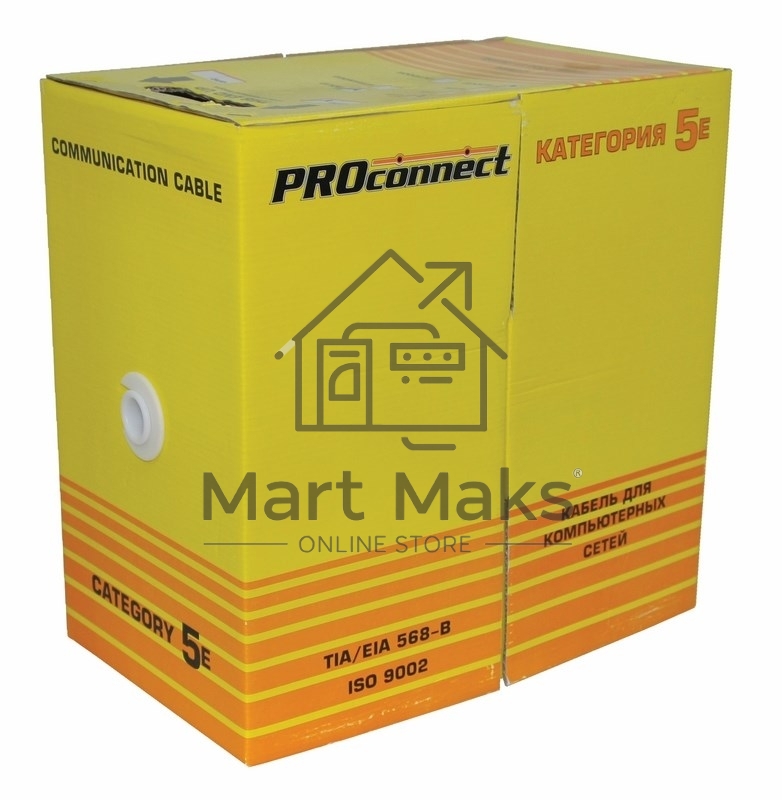Кабель Proconnect (01-0045-3) Кабель UTP CAT5 4 пары (305м) 0.51мм OUTDOOR CCA