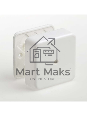 Коробка универсальная для кабель-каналов 80х80х25 IP40 Рувинил 65005