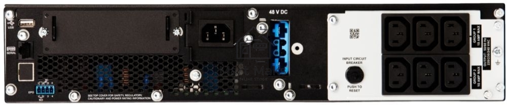 Источник бесперебойного питания APC Smart-UPS SRT, 1000VA/1000W, On-Line, Extended-run, Rack 2U (Tower convertible), черный