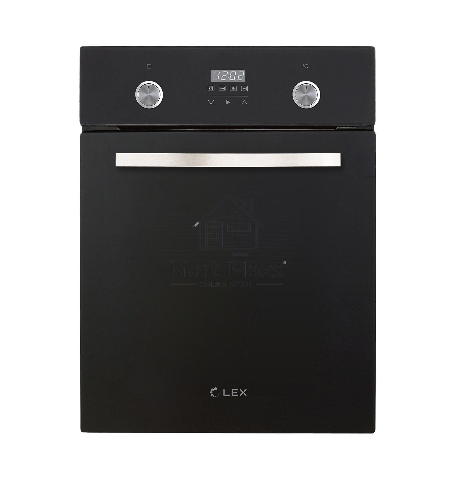 Духовой шкаф LEX EDP 4590 BL Matt Editionобъем 55л, LED таймер, 9 функций, встраиваемый