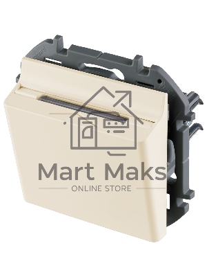 Выключатель для гостиничных номеров слоновая кость