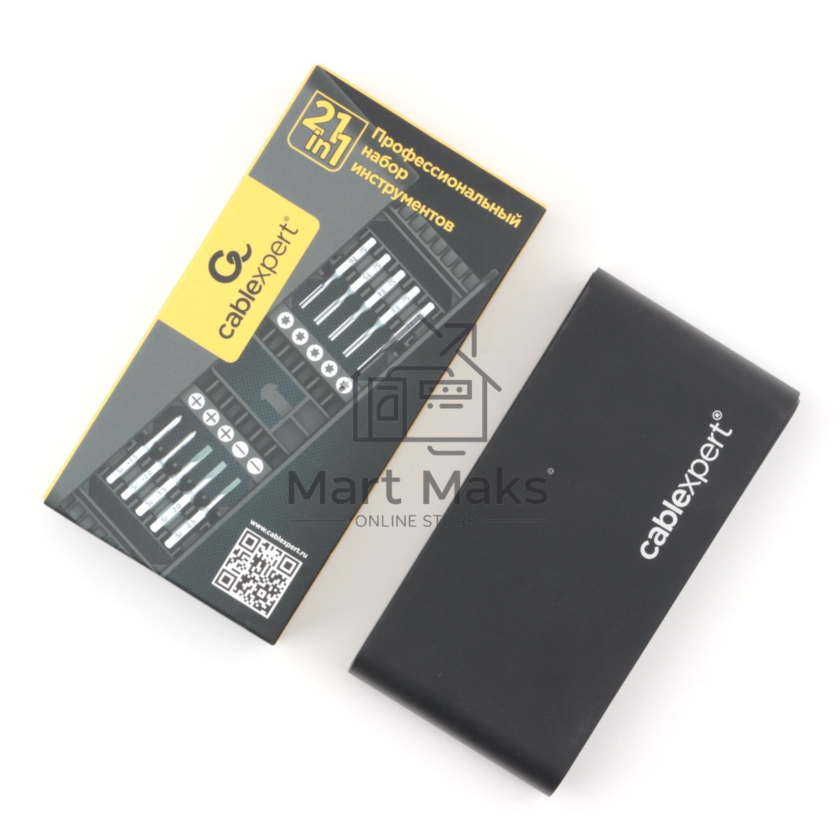 Отвертка с набором бит Cablexpert TK-SD-09R (21 предмет)