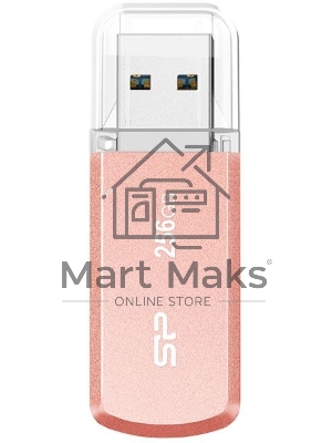 Флешка USB R/W 256Gb Silicon Power Helios 202, USB 3.2, Розовое Золото