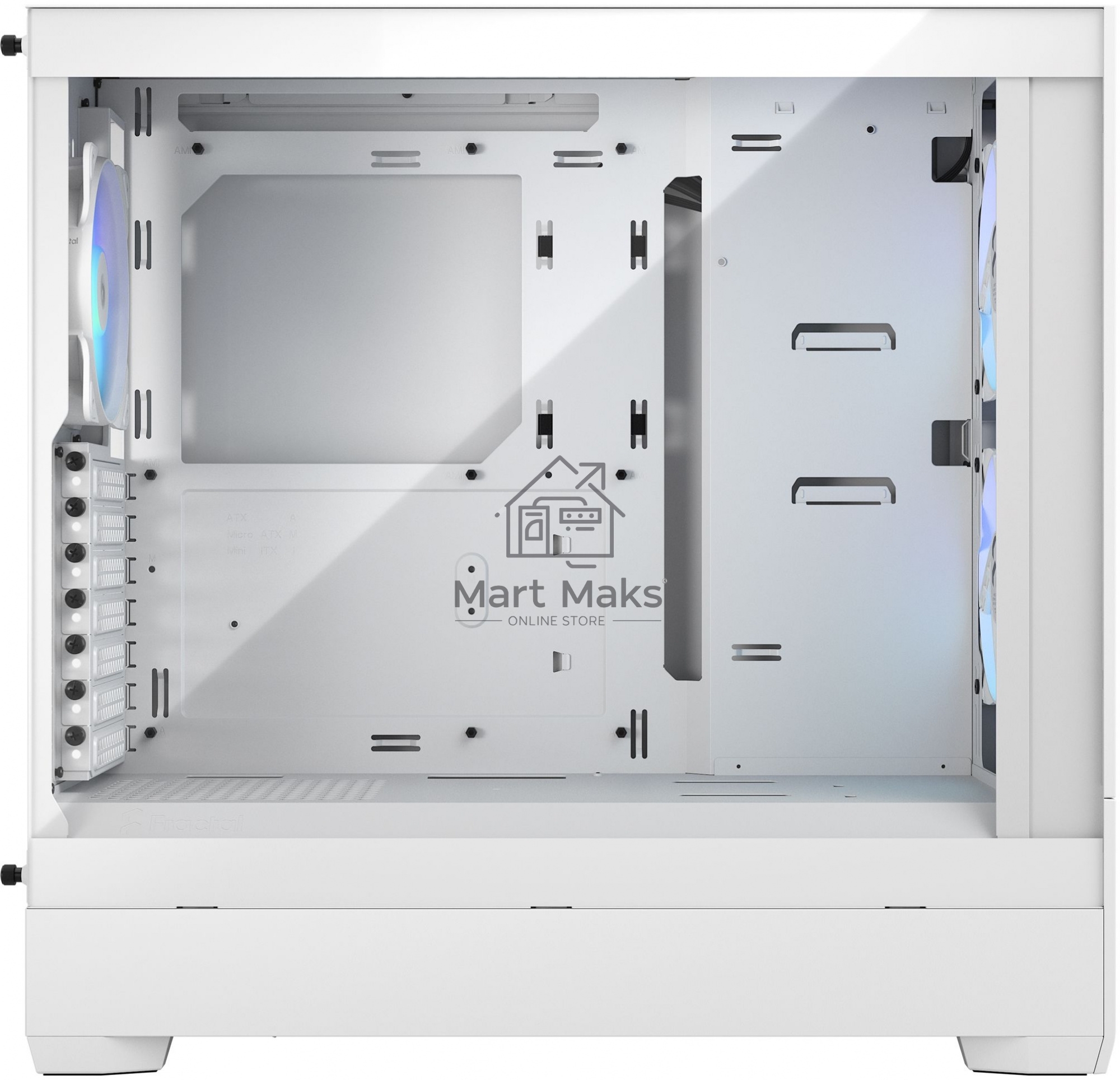 Корпус Fractal Design Pop Air RGB White TG Clear Tint FD-C-POR1A-01