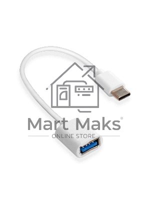 Кабель OTG Type C-USB 2.0 ExeGate EX-A-OTG-CMAF2 (USB Type C/USB 2.0 Af, 0,2м)