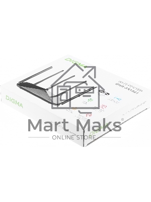 Роутер беспроводной Digma DWR-AX1501 AX1500 10/100/1000BASE-TX черный (упак.:1шт)