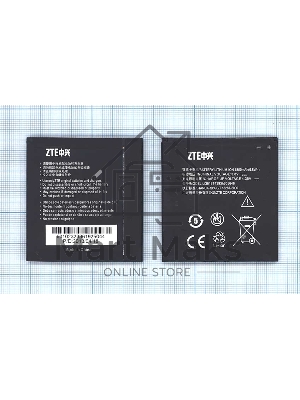 Аккумуляторная батарея Li3818T43P3H605646 для ZTE N909 ZTE V818 3.7V 5.92Wh