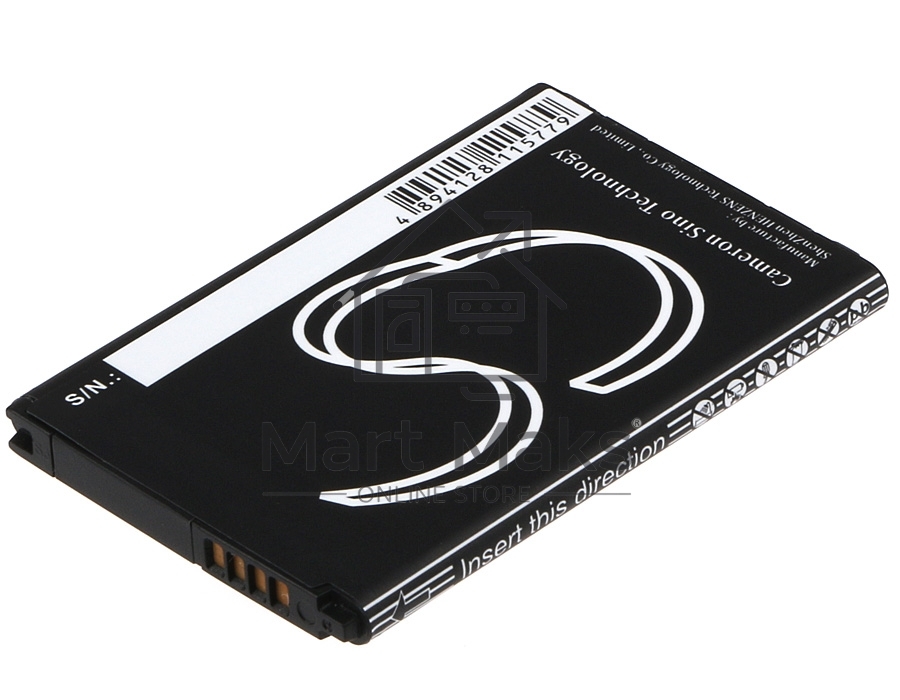 Аккумулятор CameronSino CS-LVS425SL BL-49JH для LG K120 3.7V / 1700mAh / 6.29Wh