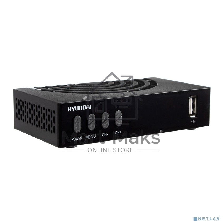 Ресивер TV HYUNDAI H-DVB440 черный Цифровой