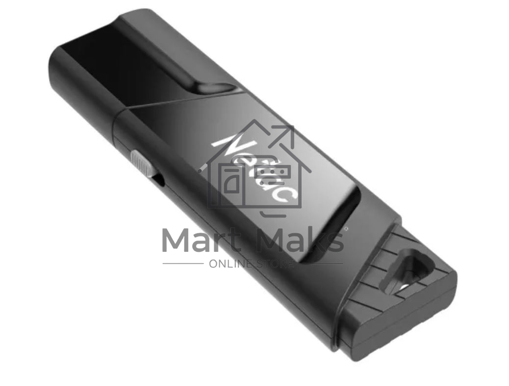 Флешка USB R/W R/W Netac U336S NT03U336S-032G-30BK, 32Gb, USB3.0, пластиковая с защитой от записи
