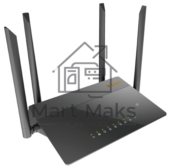 Маршрутизатор DIR-841/GF,DIR-841/GFRU AC1200 Wi-Fi Router, 1000Base-X SFP WAN, 4x100Base-TX LAN, 4x5dBi external antennas