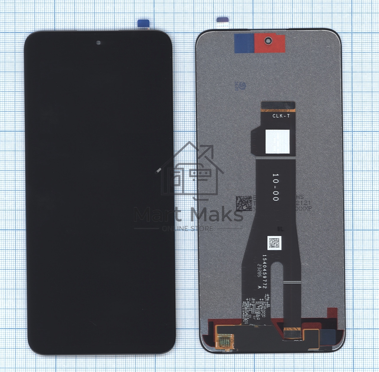 Дисплей (модуль) для Huawei Honor X7b в сборе с тачскрином черный orig