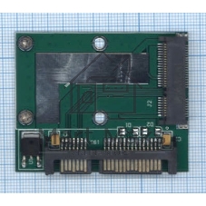 Переходник SSD mSATA на SATA компактный half size Переходник SSD mSATA на SATA компактный half size