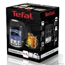 Чайник электрический Tefal BJ551B10 1.5 л, 1430 Вт, белый/серый