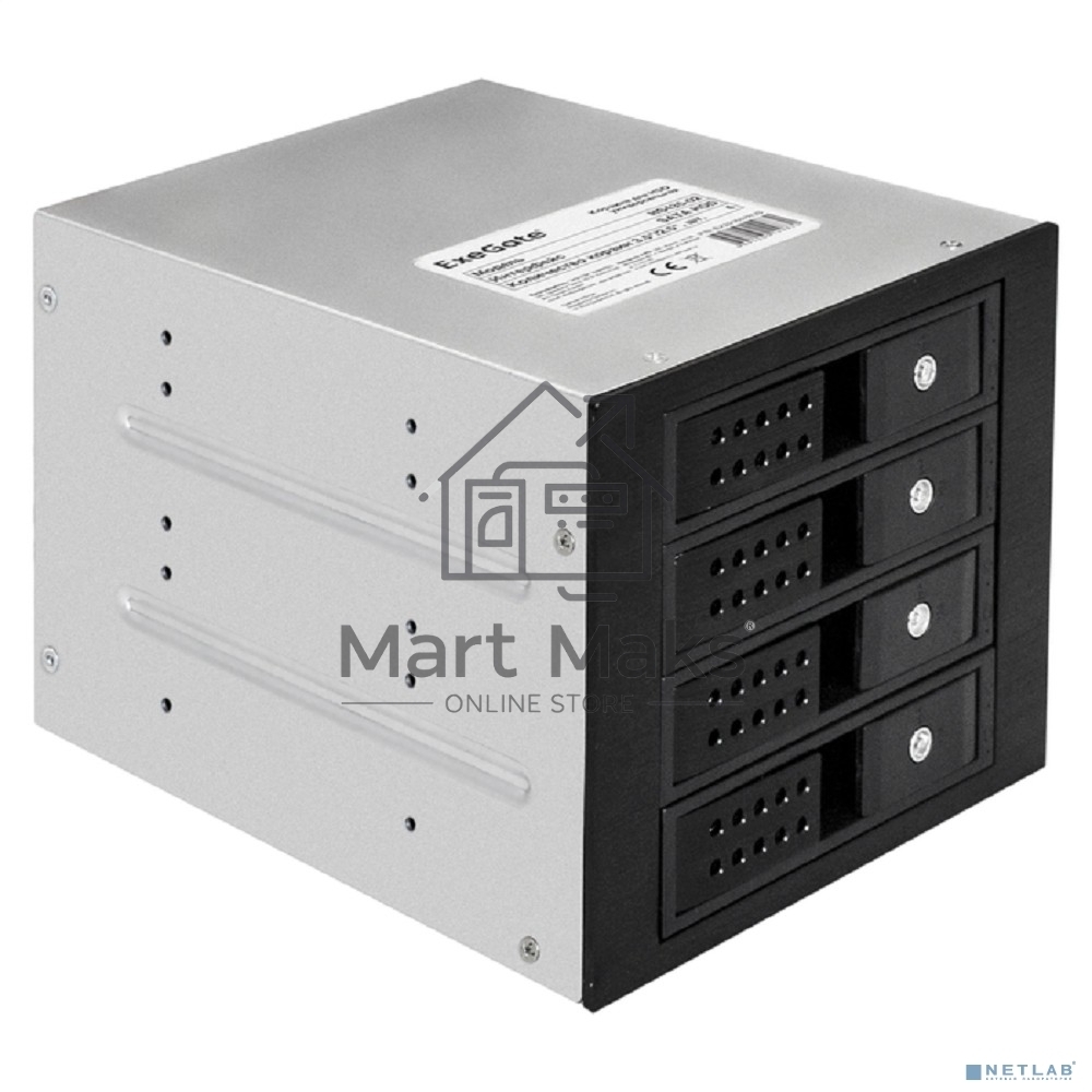 Корзина для HDD ExeGate EX291657RUS HS435-02 (универсальная, на 4*3,5
