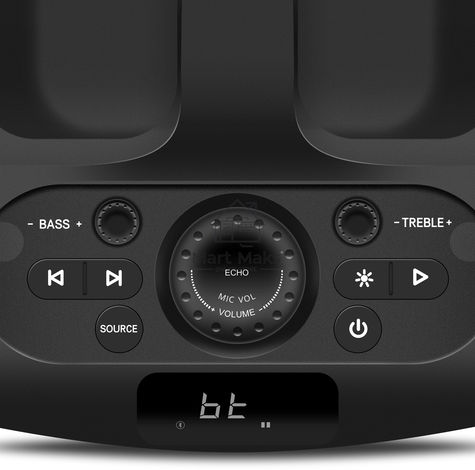 Колонка портативная Sven АС PS-1000 черный 160W 1.0 BT/3.5Jack 8000mAh (SV-022686)