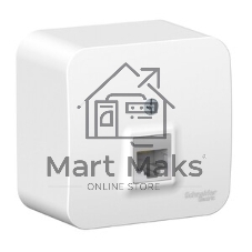 Розетка компьютерная ОП Blanca RJ45 кат.5e изол. пласт. бел. SchE BLNIA045001