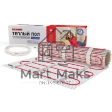 Теплый пол (нагревательный мат) Rexant Classic RNX-12,0-1800 (площадь 12,0 м2 (0,5 х 24,0 м)), 1800 Вт, двухжильный с экраном