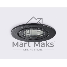 Светильник Ambrella light TN1151 BK черный IP44 GU5.3 D85*28