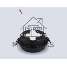 Светильник Ambrella light TN6708 BK черный IP44 GX53 max 15W D105*45