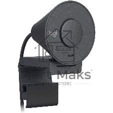 Веб-камера Logitech Brio 300 1920x1080, 30 кадр/с, USB Type-C, микрофон (шумоподавление), автоматическая фокусировка, автоосвещение, универсальное крепление