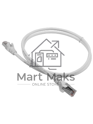 Кабель Патч-корд LANMASTER LSZH FTP кат.5e, 7.0 м, серый